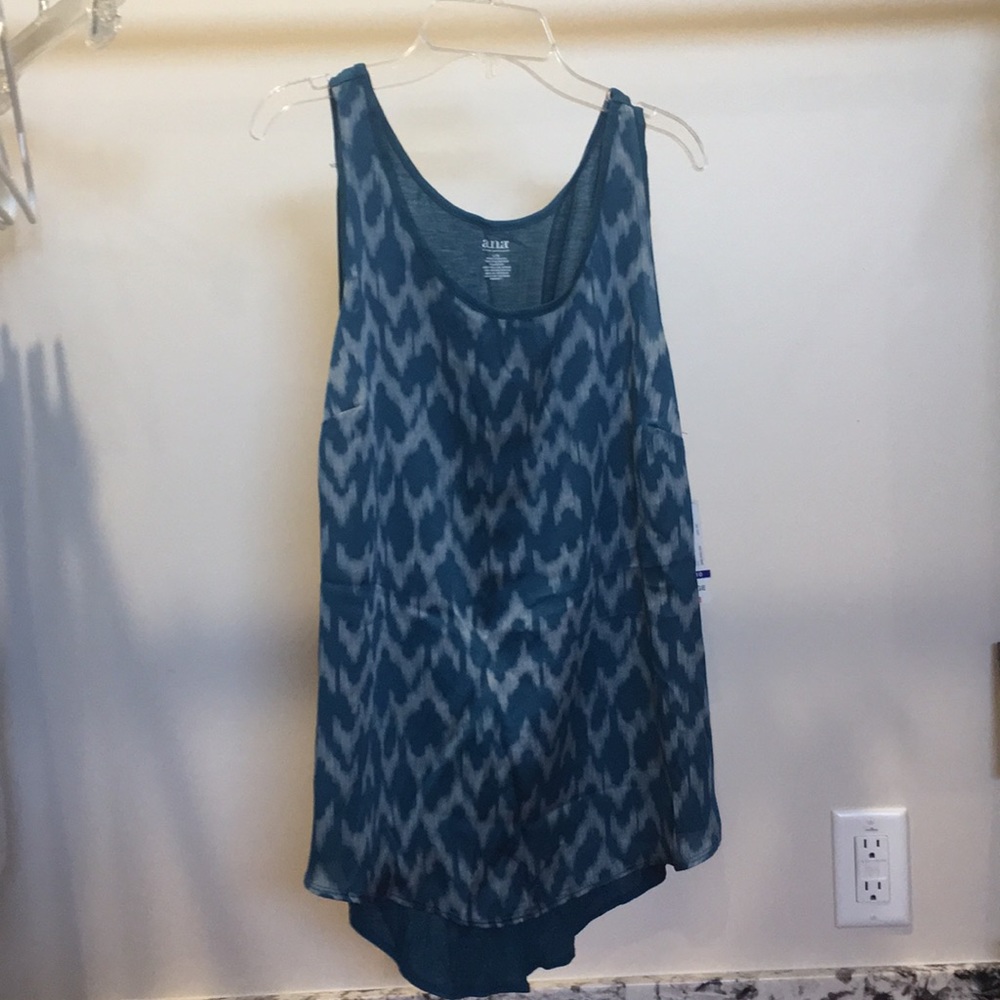 Teal tank top